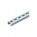 ARDEBO.de OBO Bettermann MS5030P2000FT Profilschiene, gelocht, 2000x50x30mm, Stahl, tauchfeuerverzinkt (1121464)