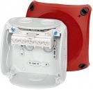 Hensel DK0404R Kabelabzweigkasten 1,5-4 mm², Deckel rot