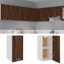 Hängeschrank Braun Eichen-Optik 29,5x31x60 cm Holzwerkstoff