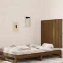 Wand-Kopfteil Honigbraun 95,5x3x90 cm Massivholz Kiefer