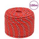Bootsseil Rot 12 mm 100 m Polypropylen