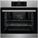 AEG BEB331010M EEK: A Einbaubackofen, 60 cm breit, 71l, SurroundCook, Kühlgebläse, Edelstahl mit Antifingerprint