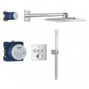 GROHE Precision Smartcontrol Duschsystem, Quickfix, Unterputz, mit Vitalio Smartactive 310 Cube, chrom (34875000)