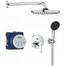 GROHE Start Duschsystem, Qucikfix, Unterputz, mit Vitalio Start 250, chrom (25292000)