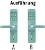 effeff 495118----91B87 Codeschloss Ausführung B, 50-70 mm, silber