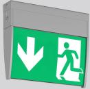 RZB GSUN D Rettungszeichenleuchte, 2W, IP30 silber (652219.004)