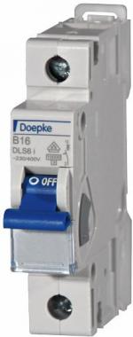 ARDEBO.de Doepke DLS 6i B50-1 Leitungsschutzschalter 10kA, 1-Polig, B-Charakteristik, 50A (09916028)