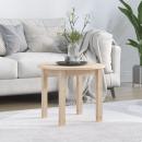 Couchtisch Ø 55x45 cm Massivholz Kiefer
