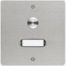 Grothe ETA 501 V2A AP Etagenplatte, 1 WE, 130 x 130 x 19 mm (55501)