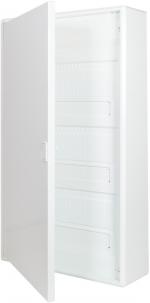 ARDEBO.de f-tronic VISION36+6APZ AP Kleinverteiler für APZ Anwendung, mit Stahltür, weiß (7220220)