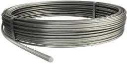 ARDEBO.de OBO Bettermann RD 10-V4A 20 Rundleiter, Edelstahl, Rostfrei, 20 Meter (5021640)