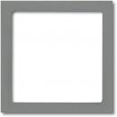 ARDEBO.de Busch-Jaeger 1716-803 Zentralscheibe, Solo, graumetallic (2CKA001731A1976)
