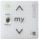 Somfy Smoove A/M io Funkwandsender, ohne Rahmen, transparent (1811013)