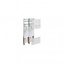 Hager ZK3EH62 Komplettfeld, univers Z, 2 Zählerplätze, BKE-I, Hauptschalter, H=1050mm 2-feldig