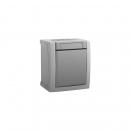 ARDEBO.de HHG 90591031-DE Kreuzschalter FR-Aufputz, Pacific, Grau