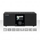 ARDEBO.de - DIRA S21i+ EWF Multifunktionales Stereo-Radio DAB+ / FM / Internet / Bluetooth Schwarz