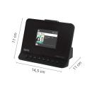 ARDEBO.de - DABMAN i410 BT Kompaktes Hybridradio DAB+ / FM / Internet / Bluetooth Schwarz