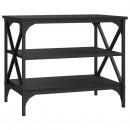 TV-Schrank Schwarz 60x40x50 cm Holzwerkstoff