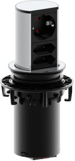 ARDEBO.de Bachmann 928.003 Steckdosenleiste Elevator, 3-fach