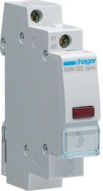 ARDEBO.de Hager SVN122 LED Leuchtmelder rot 230V AC 1PLE