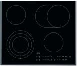 ARDEBO.de AEG HK654070FB Autarkes Glaskeramik Kochfeld, 59 cm breit, Facetten-Design, Sensor-Tasten, schwarz