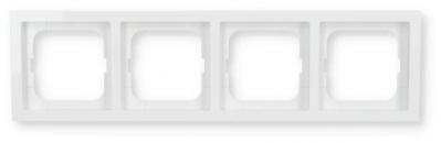 ARDEBO.de Busch-Jaeger 1724-184K Abdeckrahmen, future linear, 4-fach Rahmen, studioweiß (2CKA001754A4238)