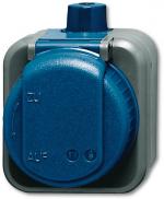 Busch-Jaeger 2300 EWDI SCHUKO® Steckdose 2-polig, Busch Duro 2000, IP66 (2CKA002083A0343)