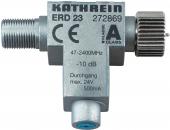 ARDEBO.de Kathrein ERD23 Dämpfungssteller F, 47-2400 MHz, DC-Durchgang, Einstellbereich: 0,5-10 dB, Schirmklasse A