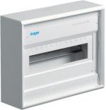 Hager VA12CN Kleinverteiler, 1-reihig, 12 Platzeinheiten, IP30, ohne Tür, weiß