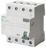 ARDEBO.de Siemens 5SV3344-6 FI-Schutzschalter, 4-polig, Typ A, 40A, 30mA, 400V