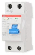 ARDEBO.de ABB F202A-40/0,03 FI-Schalter, 40A/0,03mA, 2-Polig, Typ A (2CSF202101R1400)