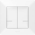 ARDEBO.de Legrand 752187 Valena Life with Netatmo Wandsender 2-fach, ultraweiß