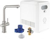 ARDEBO.de GROHE Blue Professional L-Auslauf Set, Bluetooth/WIFI, supersteel (31326DC2)