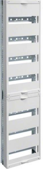 Hager ZU37XS Verteilerfeld, univers Z, Höhe 1050mm, 7-reihig, 1-feldig, PE/N senkrecht