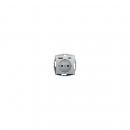 Gira 245926 SCHUKO-Steckdose 16 A 250 V~ mit Shutter und USB-Spannungsversorgung 2fach Typ A / Typ C, Aluminium