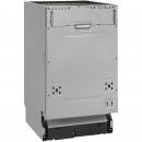 ARDEBO.de Exquisit EGSP2109-E-030E Vollintegrierter Geschirrspüler, 45 cm breit, 9 Maßgedecke, silber