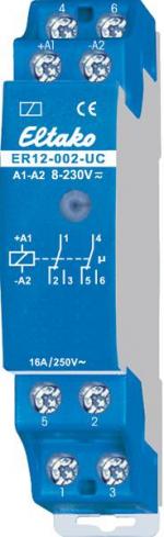 ARDEBO.de Eltako ER12-002-UC, Schalt- und Steuerrelais, 2 Wechsler, 16A, 230V (22002601)