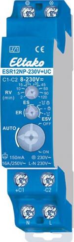 ARDEBO.de Eltako ESR12NP-230V+UC Stromstoß-Schaltrelais 1 Schließer nicht potenzialfrei, 16A, 250V AC (21100102)
