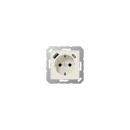 ARDEBO.de Jung A1520-15CA SCHUKO Steckdose mit USB-Ladegerät, Serie AS, weiß