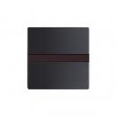 ARDEBO.de Busch Jaeger Busch-Komfortschalter® flex, Bedienelement mit Orientierungslicht, Schwarz Matt (2CKA006800A2894)
