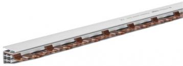 ARDEBO.de Hager KDN308B Phasenschiene 3-Polig mit Gabelanschluss 16mm², 80A, 57 Module