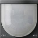 ARDEBO.de Gira 537528 Bewegungsmelderaufsatz Standard, bis 2,2 m, System 3000, anthrazit