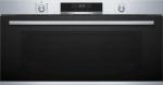 ARDEBO.de Bosch VBC5580S0 Serie 6 EEK: A+ Einbaubackofen, 90cm breit, 85 L, Kindersicherung, Teleskopauszug, Heißluft, edelstahl