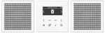 ARDEBO.de Jung DABLS2BTWW Smart Radio DAB+ mit Bluetooth - Set Stereo, 2Lautsprecher, alpinweiß