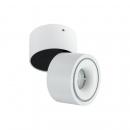 ARDEBO.de Brumberg CIRCLE LED-Anbaustrahler mit umlaufender Lichtfuge schaltbar, 6,2W, 410lm, 3000K, weiß (12062173)