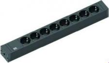 ARDEBO.de Bachmann 420.0019 Steckdosenleiste 8fach ConnectLine, schwarz