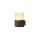 ARDEBO.de SLV GRAFIT Outdoor Wandleuchte, TC-DSE, IP44, anthrazit, max. 11W (231205)