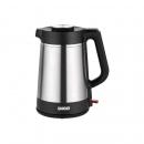 ARDEBO.de Unold 18715 Thermo Blitzkocher, 1850W, 1,5l, Trockengehschutz, Abschaltautomatik, Edelstahl/schwarz