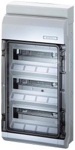 Hensel KV 9336 Automatengehäuse, 36TE, IP65, HxBxT583x295x129 mm, grau