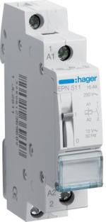 ARDEBO.de Hager EPN511 Fernschalter 1 Schließer, 12V AC, 16A, 1PLE